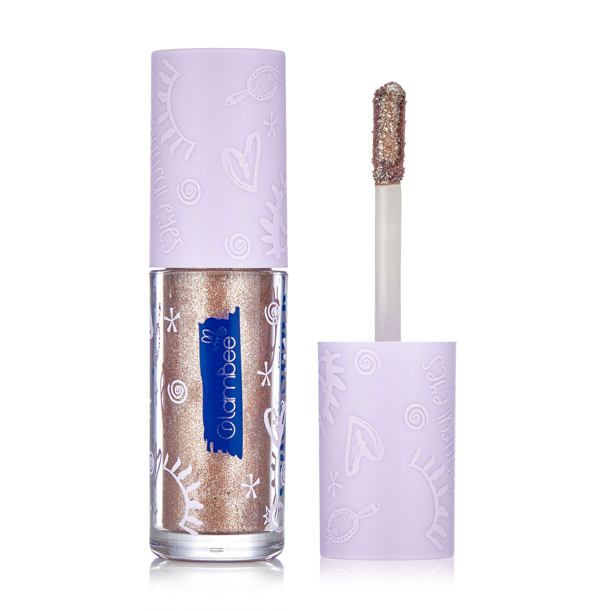 Рідкі тіні для повік GlamBee Color Shock Liquid Eyeshadow, 04, 5 мл
