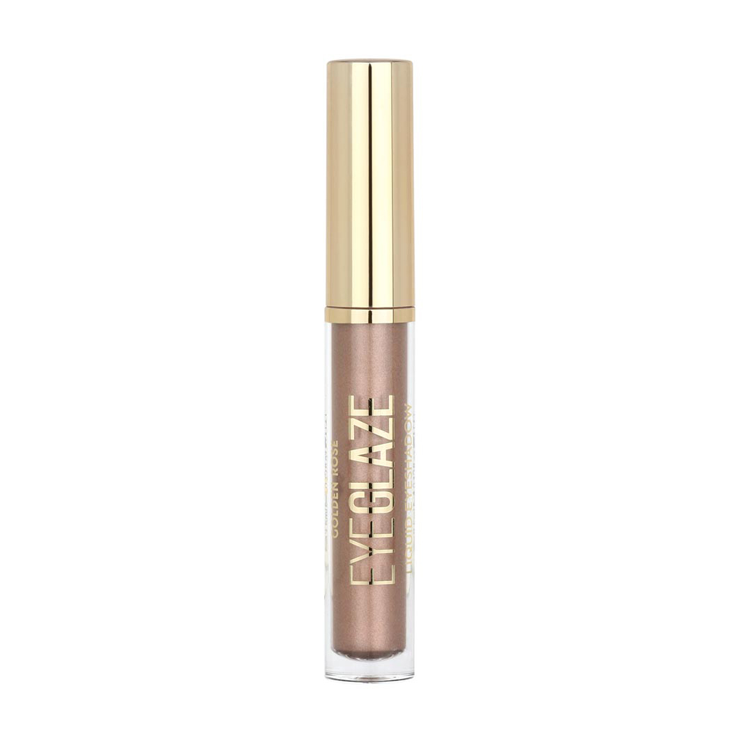 Рідкі тіні для повік Golden Rose Eye Glanze Eyeshadow 08 Rosy Brown, 3.5 мл