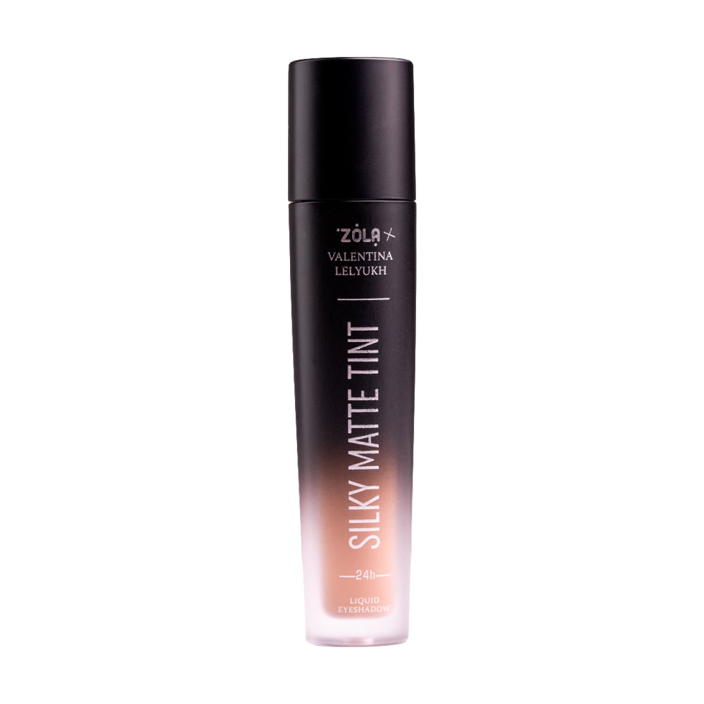 Рідкі тіні для повік Zola x Valentina Lelyukh Silky Matte Tint Liqud Eyeshadow 04 Sandstone, 3.2 г